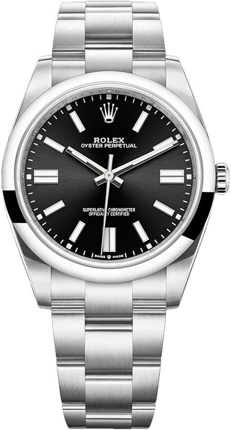 rolex oyster perpetual 41 schwarz